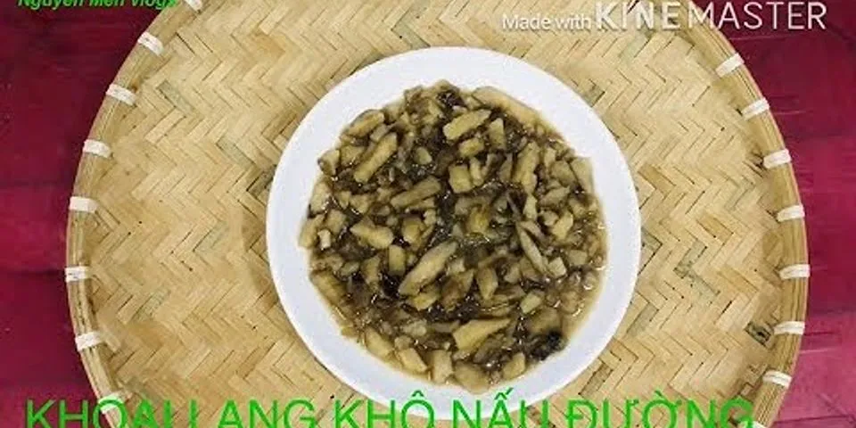 Cách nấu cháo khoai lang khô