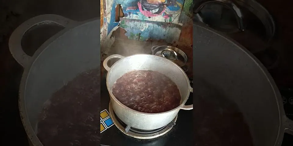 Cách nấu com gạo lứt bằng nồi thường