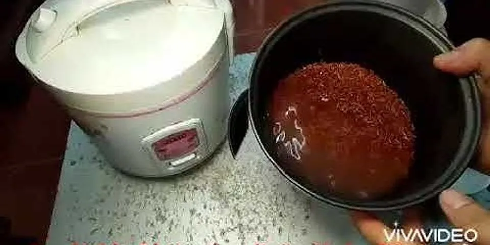 Cách nấu gạo lứt đến bằng nồi cơm điện