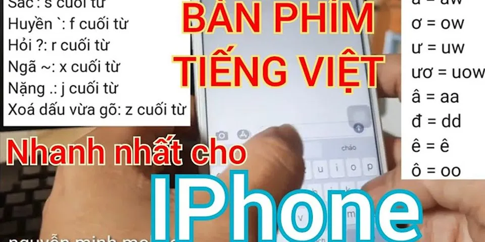 Cách nhắn tin có dấu trên iPhone 6 plus