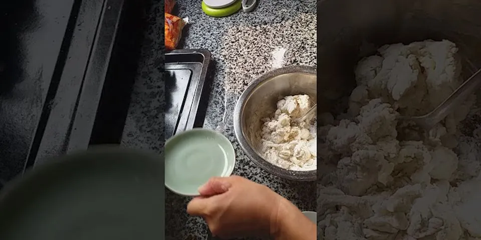 Cách nhồi bột bánh bao bằng tay