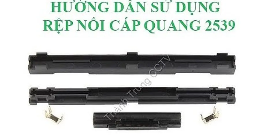 Cách nối dây mạng cáp quang bị đứt