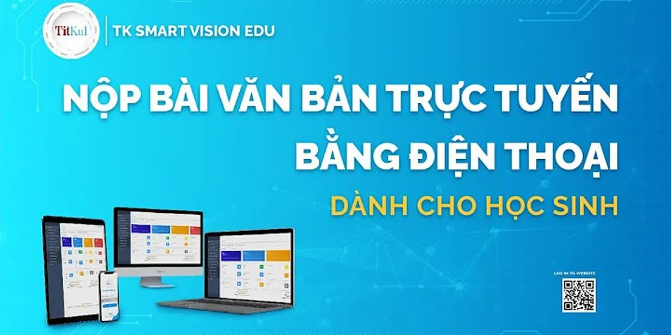 Cách nộp bài trên Titkul