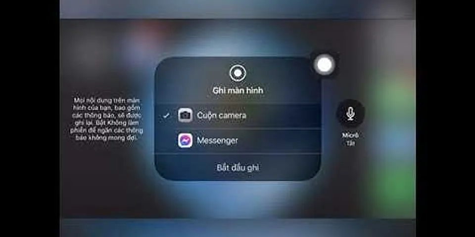 Cách quay màn hình Zoom có tiếng trên iPad