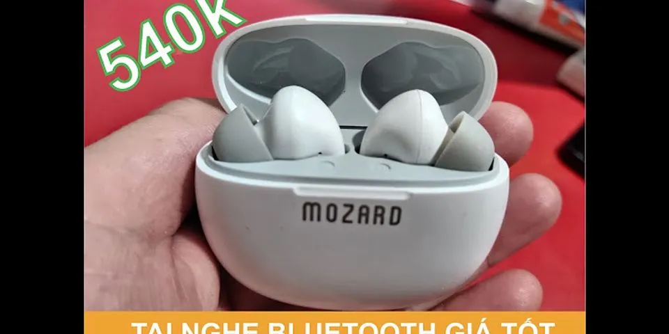 Cách reset tai nghe Bluetooth Mozard