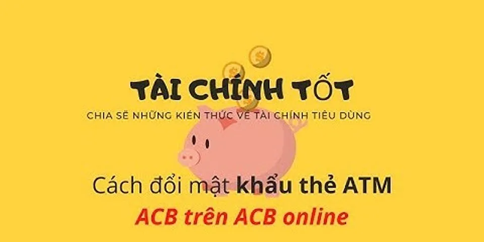 Cách rút tiền ATM không cần thẻ ACB