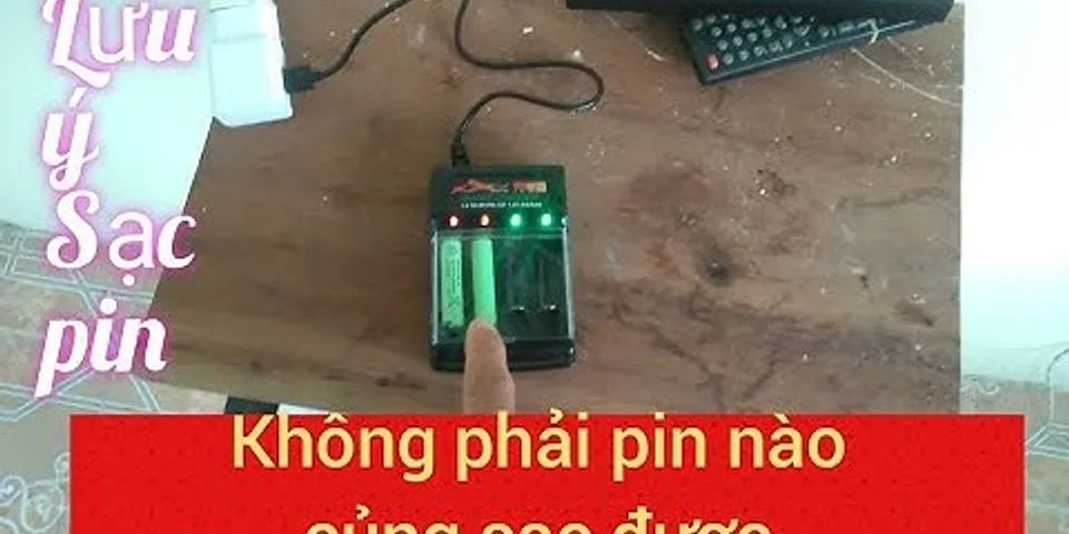 Cách sạc pin con thỏ