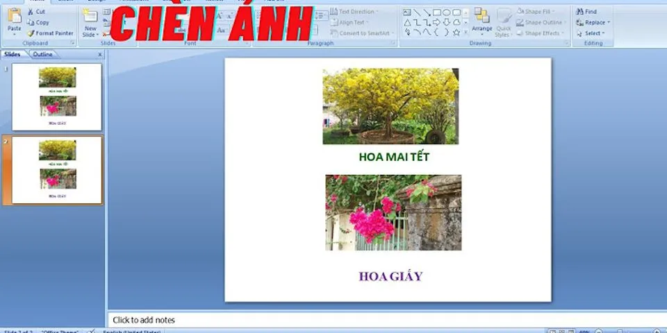 Cách soạn thảo văn bản trong PowerPoint 2007