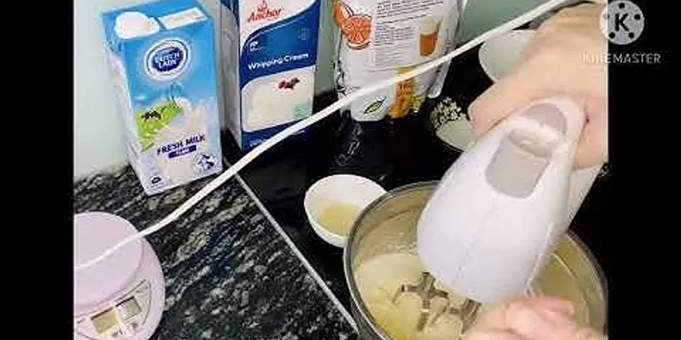 Cách sử dụng bột kem cheese