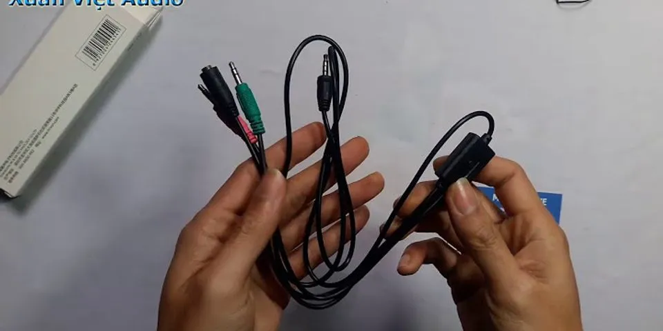 Cách sử dụng dây livestream 3 màu