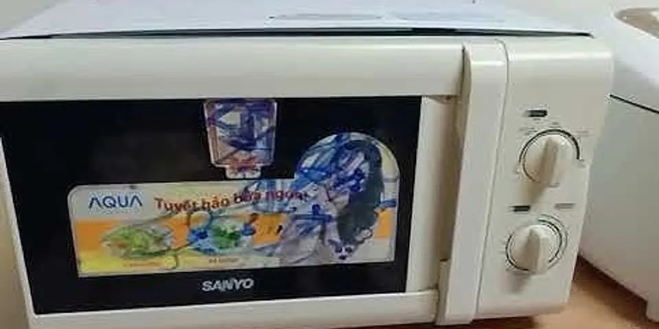 Cách sử dụng lò vi sóng Sanyo Aqua series
