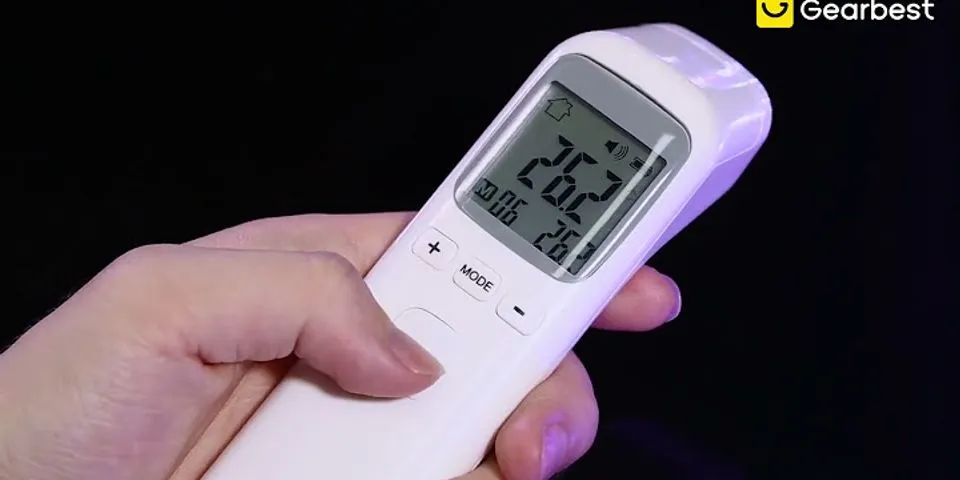 Cách sử dụng máy đo nhiệt độ infrared thermometer ck-t1502