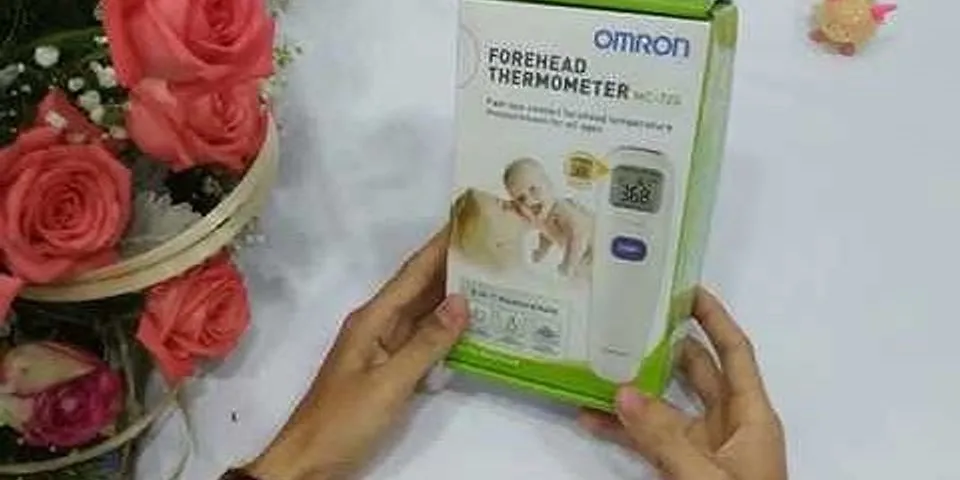 Cách sử dụng máy đo nhiệt độ Omron MC-720