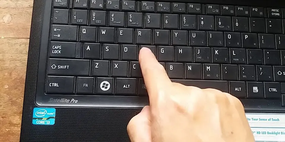 Cách sử dụng máy tính xách tay bên