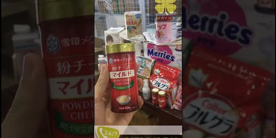 Cách sử dụng phô mai rắc của Nhật