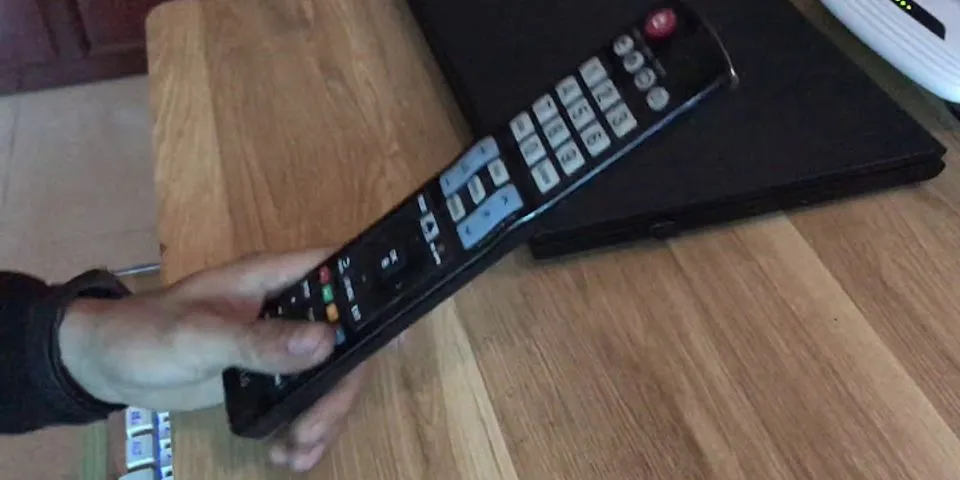 Cách sử dụng remote tivi LG 2022