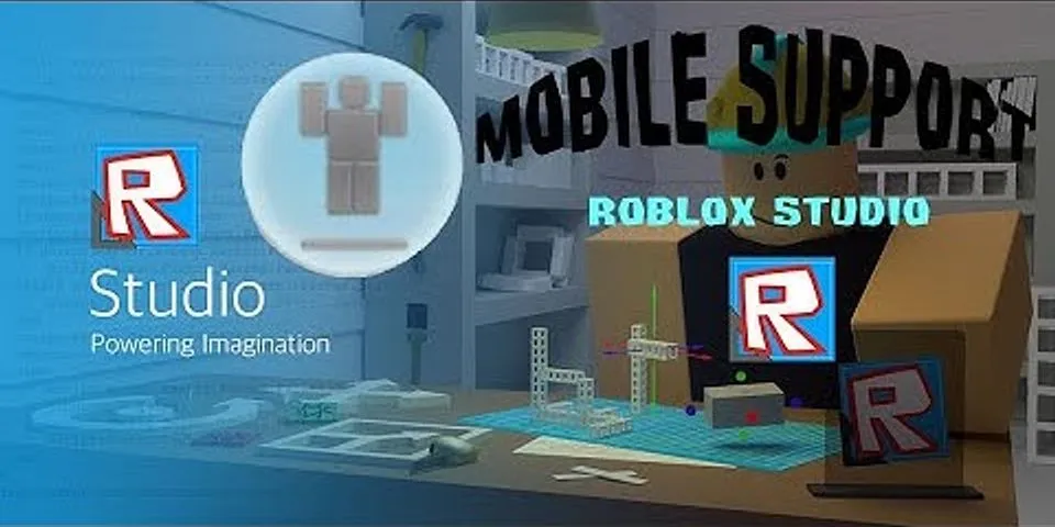Cách tải Roblox Studio trên điện thoại