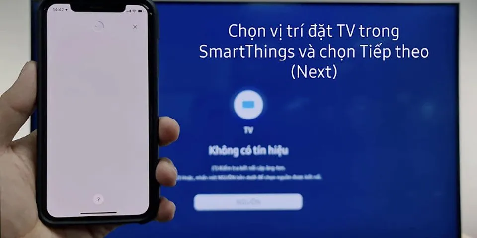 Cách tại Samsung Smart View cho iOS