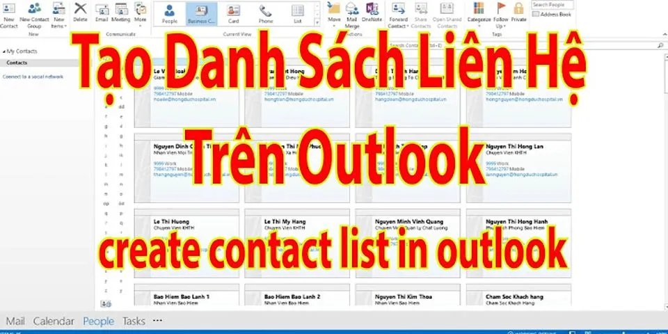 Cách tạo bảng trong mail Outlook