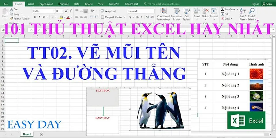 Cách tạo đường kẻ ngang trong Excel