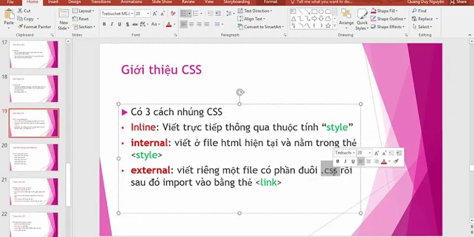 Cách tạo file CSS