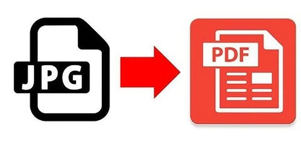 Cách tạo file PDF từ hình ảnh