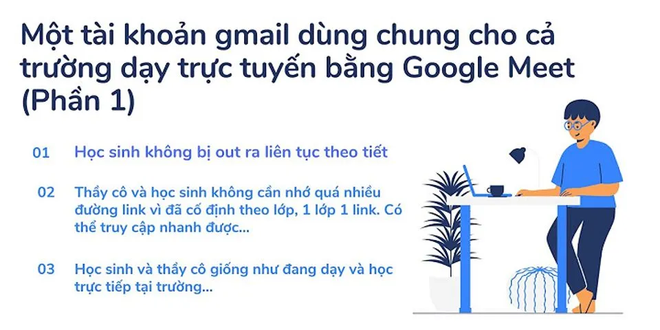 Cách tạo Gmail dùng chung