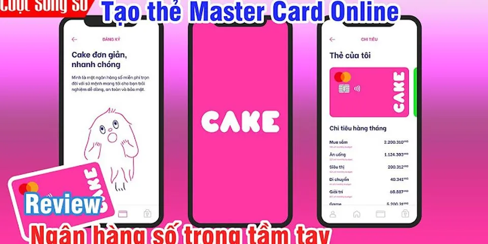 Cách tạo the Mastercard