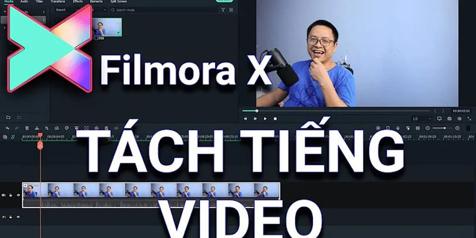 Cách tất âm thanh video trong Filmora 9