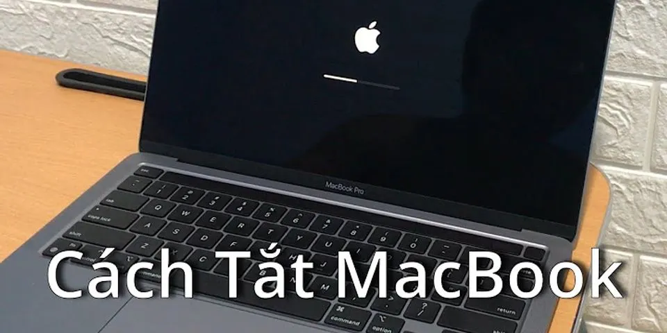 Cách tắt nguồn MacBook Air 2022