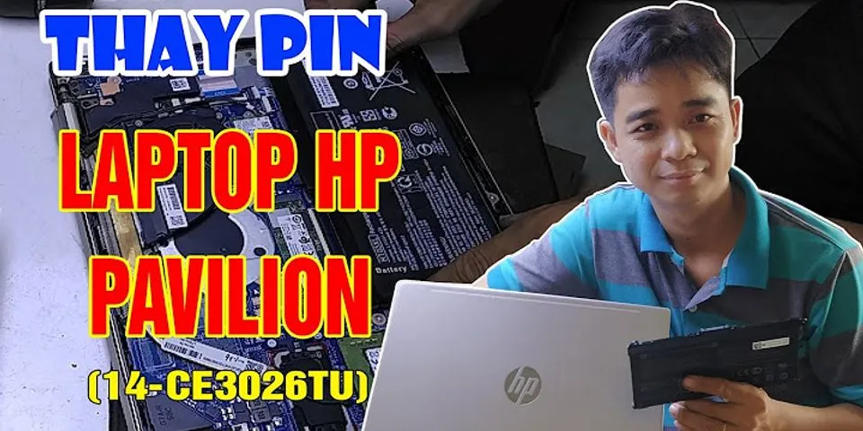 Cách tháo pin laptop HP 348 g7