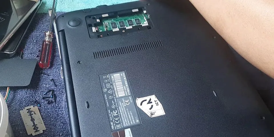 Cách thay loa laptop Asus