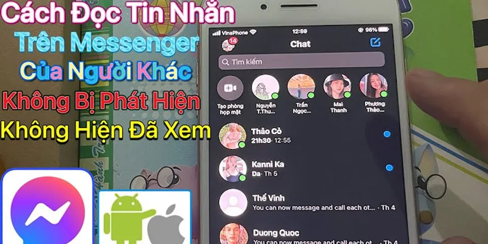 Cách theo dõi Messenger trên iPhone
