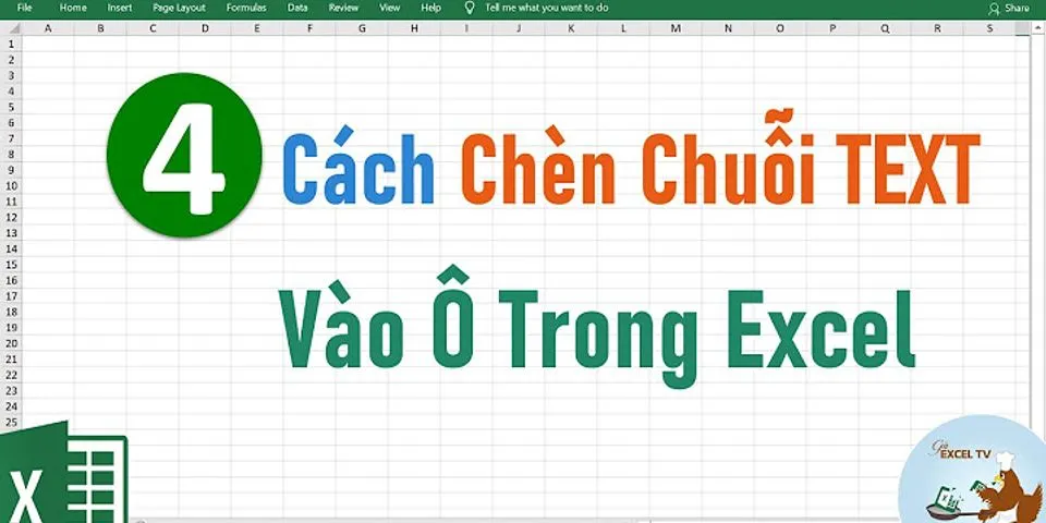 Cách thủ gọn chữ trong ô Excel