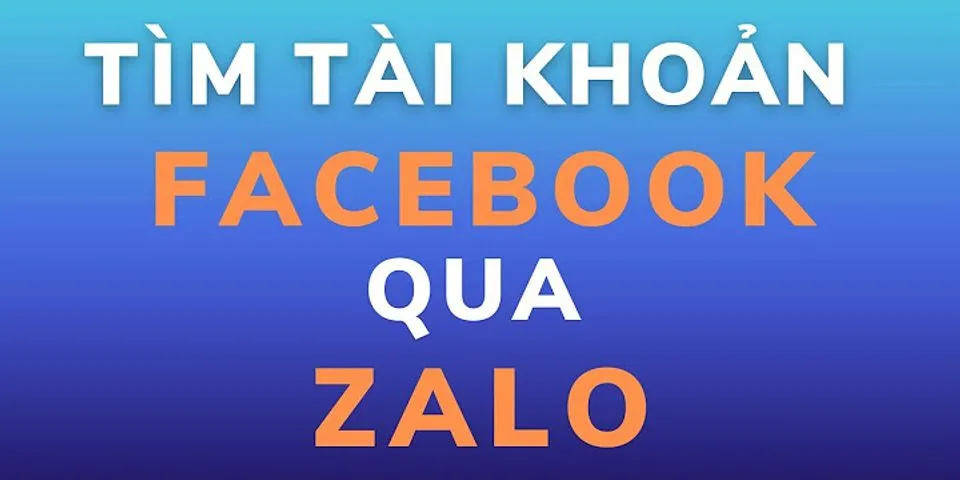Cách tìm Facebook qua avatar