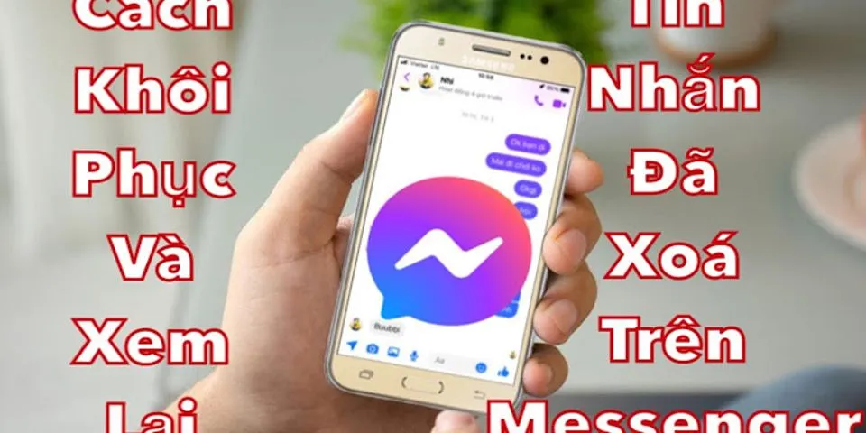 Cách tìm lại tin nhắn trên Messenger