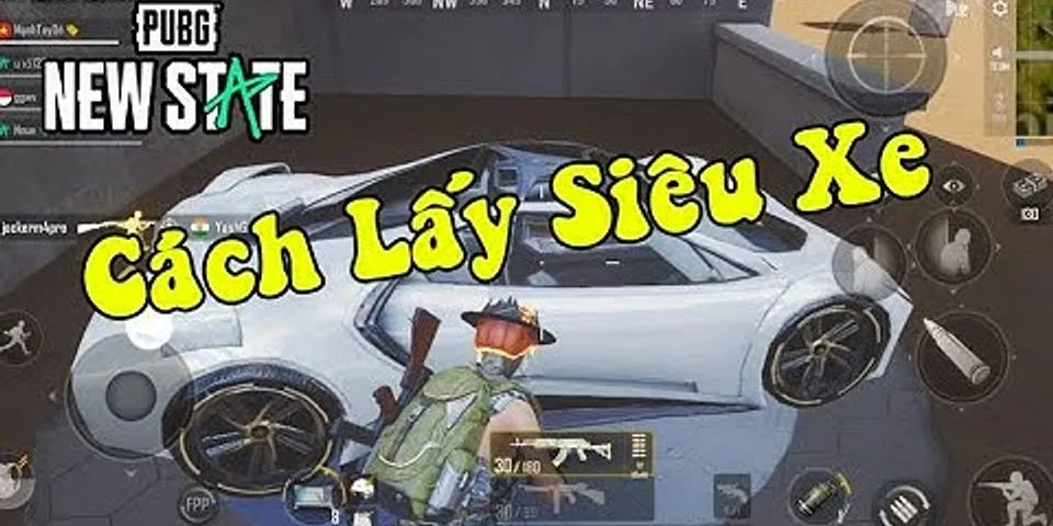 Cách tìm xe trong PUBG