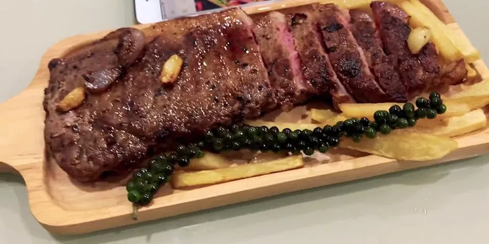 Cách ướp thịt bò Mỹ bít tết