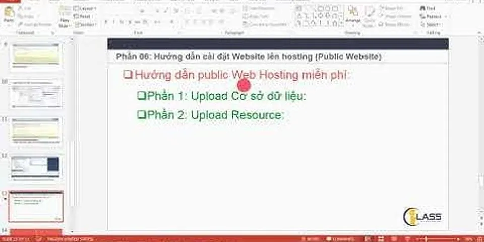 Cách up website lên host miễn phí