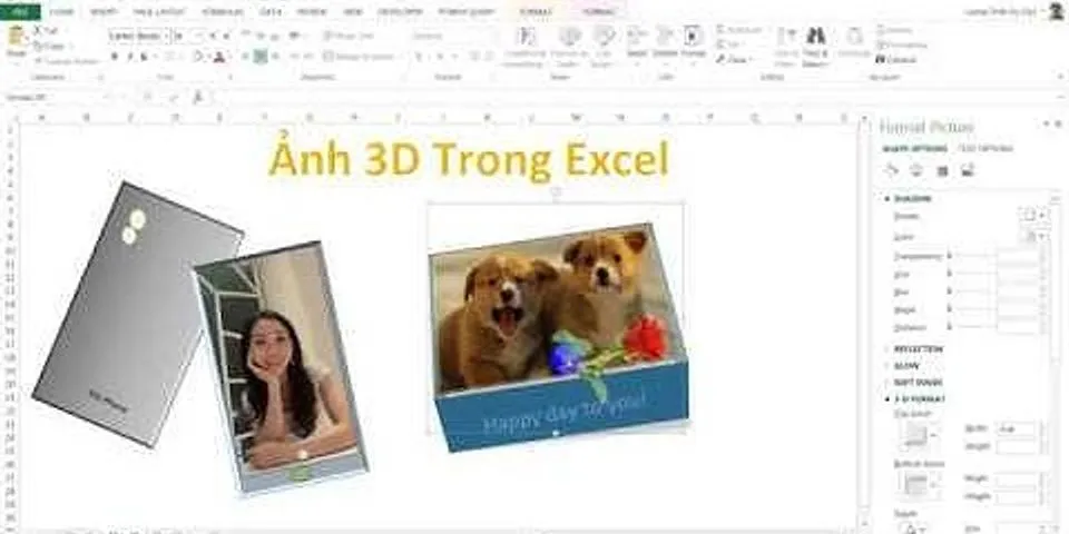 Cách vẽ hình 3D trong Excel