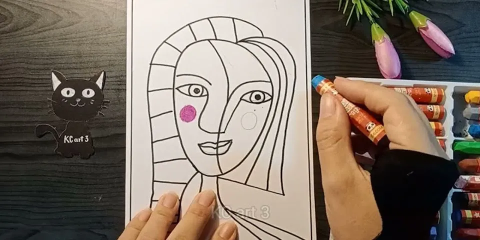 Cách vẽ tranh chân dung biểu cảm lớp 6