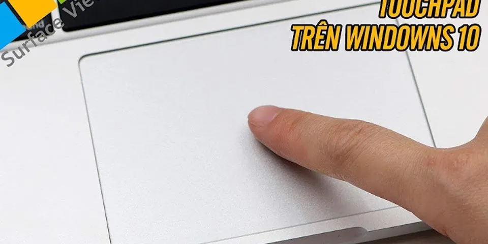Cách viết trên touchpad