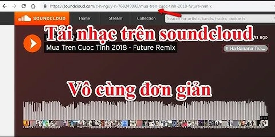 Cách xem lyrics trên SoundCloud