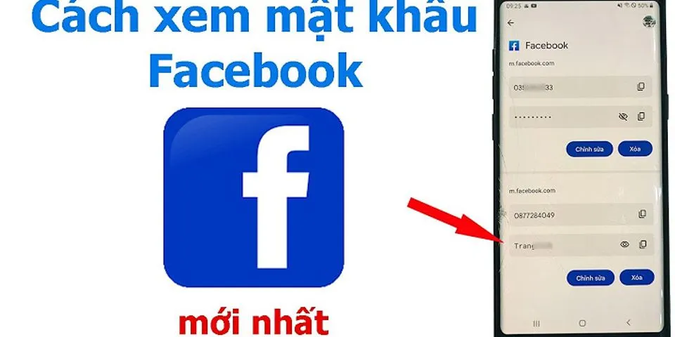 Cách xem tài khoản Facebook