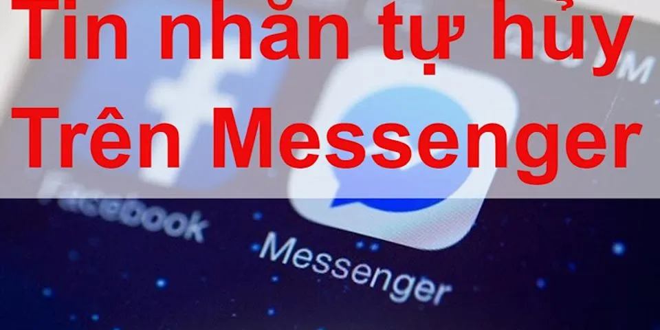 Cách xóa hết cuộc trò chuyện trên Messenger trên iPhone