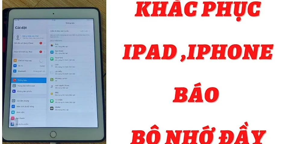 Cách xóa Mail trên iPad