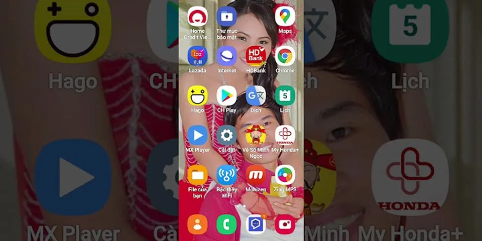 Cách xóa màn hình chờ Samsung