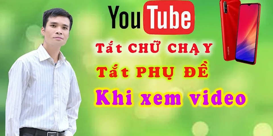 Cách xóa phụ đề trong video trên YouTube