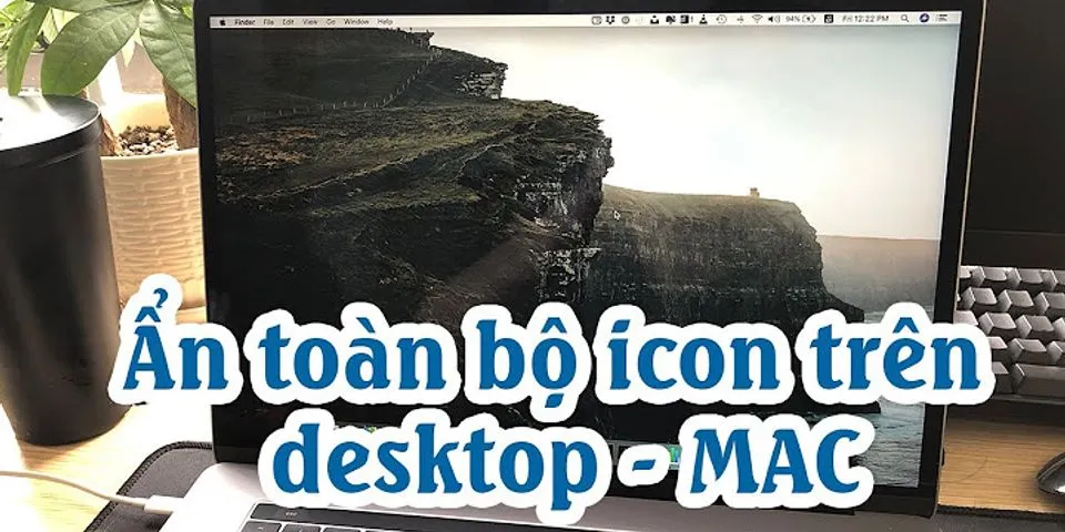 Cách xóa thư mục trên Desktop MacBook