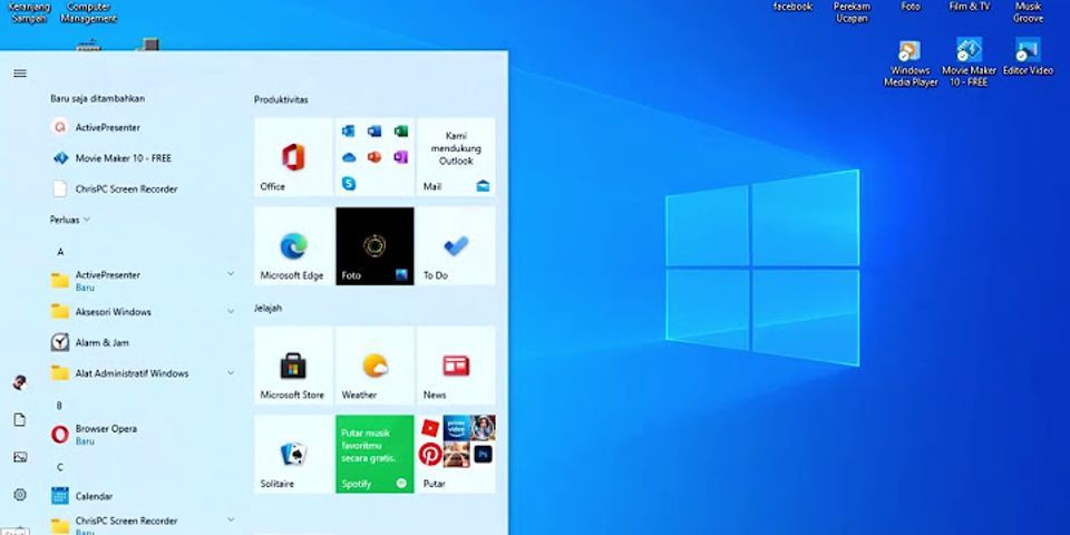 Cara mengaktifkan Touchscreen laptop Lenovo Windows 10
